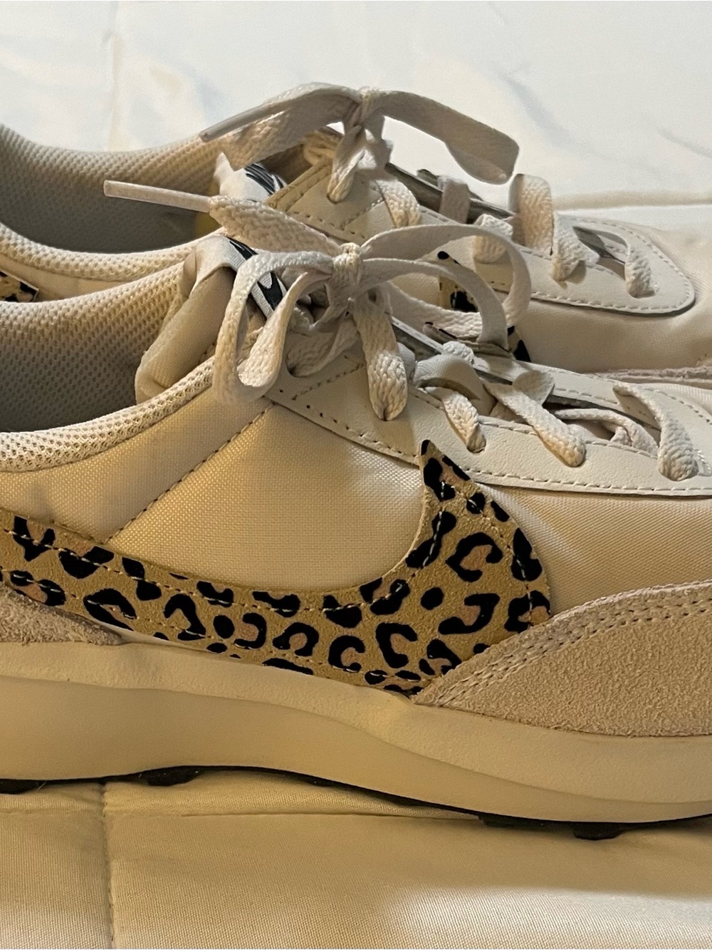 NWOT Nike Women's Waffle Debut Sneaker Size 11 Leopard - Picture 9 of 14